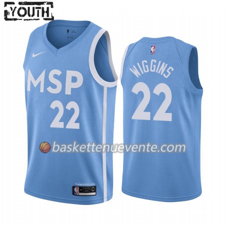 Maillot Basket Minnesota Timberwolves Andrew Wiggins 22 2019-20 Nike City Edition Swingman - Enfant